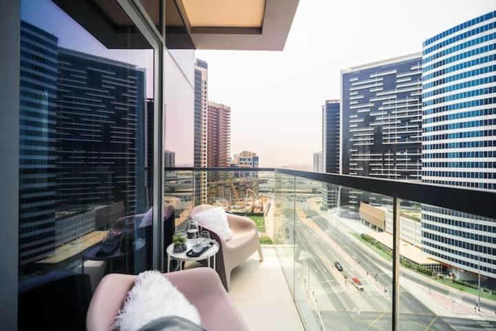 Appartement Vogue Downtown - Bellevue Towers à Dubaï Extérieur photo