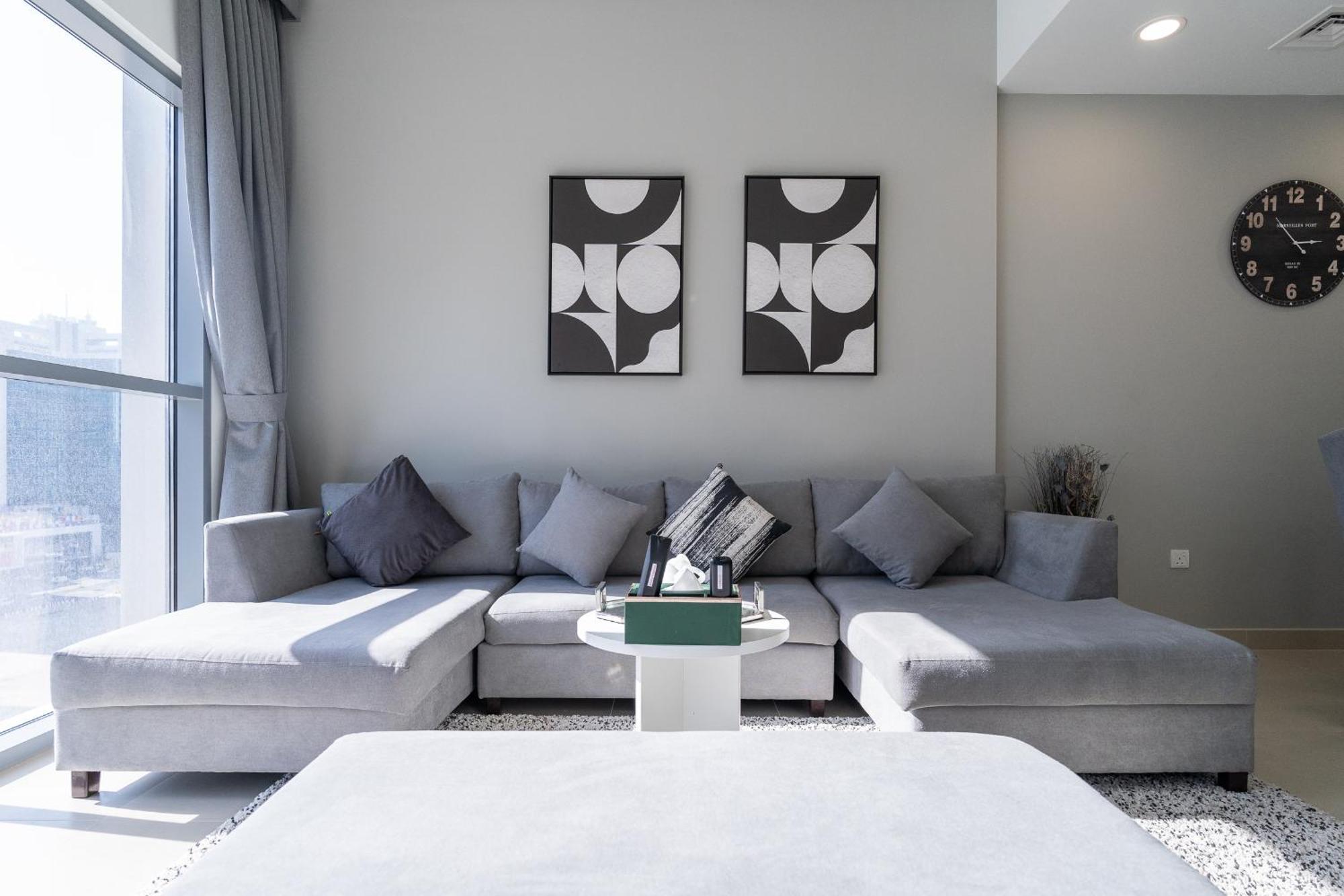 Appartement Vogue Downtown - Bellevue Towers à Dubaï Chambre photo